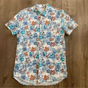 Quicksilver Button Io shirt sz XL Tall